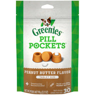 Greenie Pill Pockets Tablet Size Peanut Butter Flavor