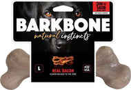 Dinosaur BarkBone Bacon Flavor Tough Dog Chew Toy