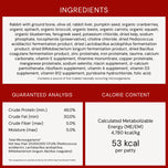 Stella & Chewy's Freeze-Dried Absolutely Rabbit Dinner Patties Dog food