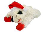 Multipet Holiday Lamb Chop With Santa Hat