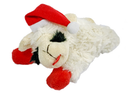 Multipet Holiday Lamb Chop With Santa Hat