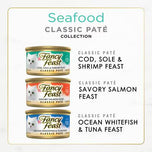 Fancy Feast Seafood Classic Pate Variety Canned Cat Food 30 Pack