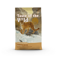 Taste of the Wild Canyon River Grain Free Trout and Smoked Flavor Salmon Dry Feline Food