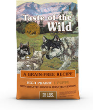 Taste of the Wild High Prairie Grain Free Venison and Bison Recipe Puppy Dry Dog Food