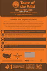 Taste of the Wild High Prairie Grain Free Venison and Bison Recipe Puppy Dry Dog Food