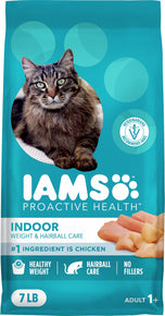 Iams Proactice Health Weight & Hairball Care Chicken and Turkey Recipe Indoor Dry Cat Food