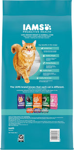 Iams Proactice Health Weight & Hairball Care Chicken and Turkey Recipe Indoor Dry Cat Food
