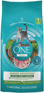 Purina One Plus  Weight Control & Hairball Turkey Indoor Dry Cat Food