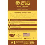 Taste of the Wild High Prairie Roasted Bison and Venison Dry Dog Food
