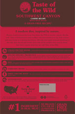 Taste of the Wild Southwest Canyon Grain Free Boar Recipe Dry Dog Food