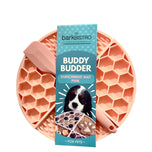 Turquoise & Pink Lickmats with Spatula