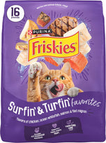 Friskies Surfin' & Turfin' Favorites Cat Dry Food