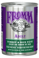 Fromm Classic Turkey & Rice Pâté Adult Canned Dog Food