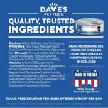 Dave's Restricted Diet Chicken & Rice Bland Canned Dog Food