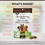 NaturVet Sport and Working Dog Support Health Soft Chews