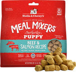 Stella & Chewy's Freeze Dried Perfectly Puppy Beef and Salmon Recipe Meal Mixers for Puppies