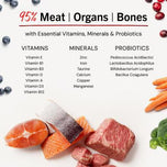 Stella & Chewy's Freeze Dried Perfectly Puppy Beef and Salmon Recipe Meal Mixers for Puppies