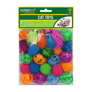 Multipet Value Pack 24 Count Cat Toys
