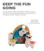 Outward Hound Hide A Llama Plush Dog Puzzle