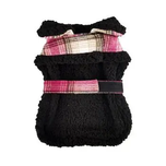 Doggie Designs Sherpa Lined Dog Harness Coat With Matching Leash