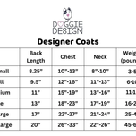 Doggie Designs Sherpa Lined Dog Harness Coat With Matching Leash