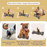 KADTC Durable Bully Stick Holder Dog Toy