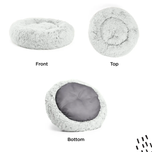 Best Friends by Sheri Donut Shag Pet Bed