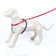 Odell Studio Handmade Multi Colored Leather Dog Harness