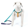 Odell Studio Handmade Multi Colored Leather Dog Harness