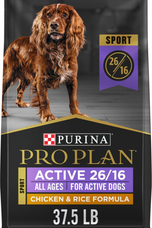 Pro Plan Sport Active 26/16 Chicken and Rice Formula Dry Dog Food