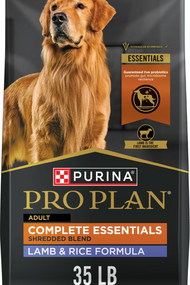 Pro Plan Complete Essentials Shredded Blend Lamb & Rice Formula Dry Dog Food