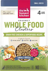 The Honest Kitchen Small Breed Whole Food Clusters Grain Free Chicken Dry Dog Food