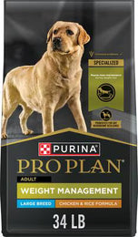 Purina Pro Plan Weight Management Large Breed Chicken & Rice Recipe Dry Dog Food
