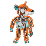 KONG Floppy Knots Fox Dog Rope Toy
