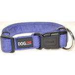 Dogline Comfort Microfiber Flat Collar, Medium (11–17 in)